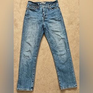 Levi’s - WEDGIE STRAIGHT FIT WOMEN'S JEANS, Size 28 Length 28